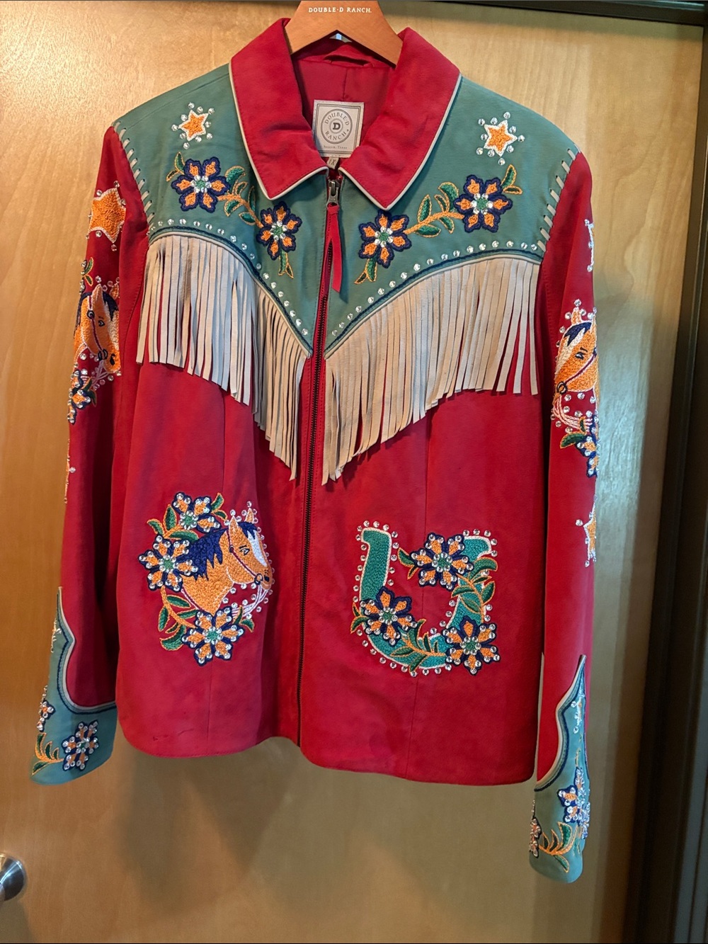 Double D Ranchwear Howdy Cowgirl Jacket; Size 1X - Picture 5 of 16